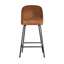 VOGUE Tabouret De Bar En Simili 65cm