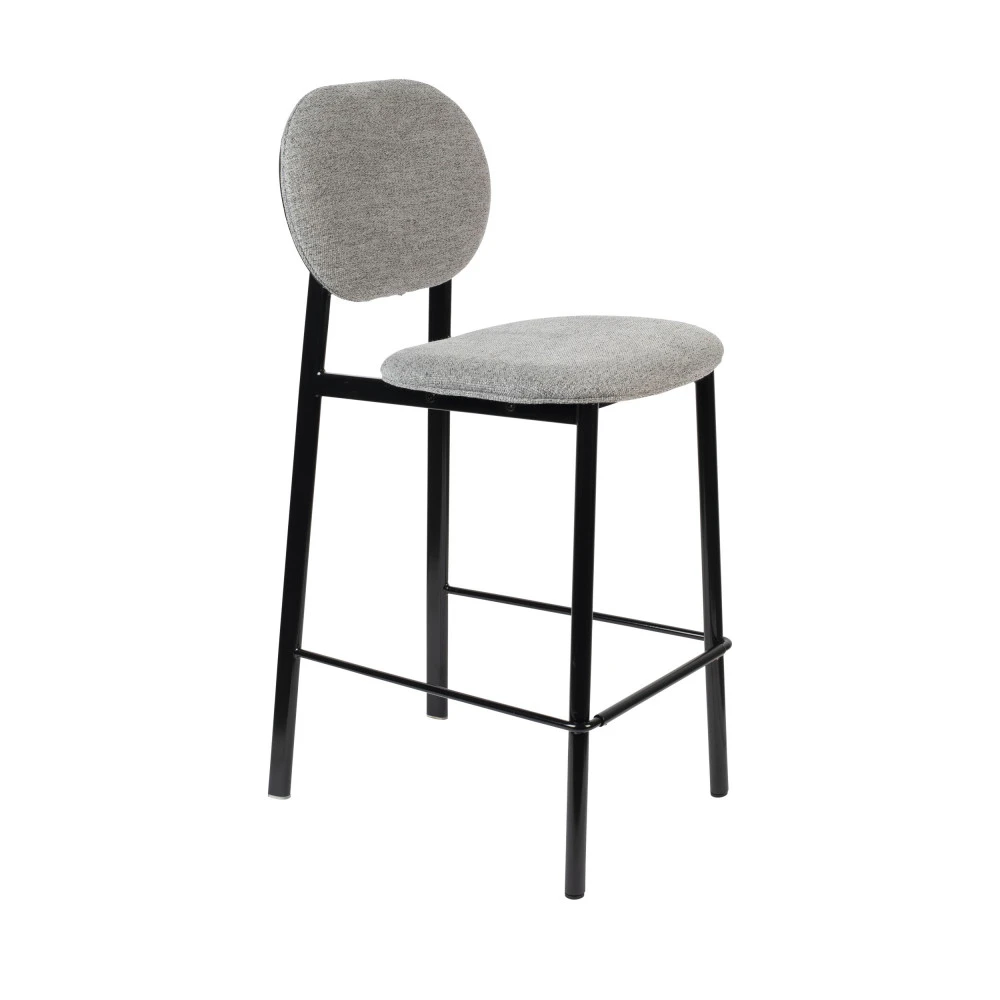 SPIKE Tabouret De Bar En Tissu 65cm 4 SPIKE Tabouret De Bar En Tissu 65cm – Image 2