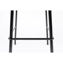 SPIKE Tabouret De Bar En Tissu Et Cannage 65cm -Meubles Soldes Magasin tabouret bar tissu cannage 65cm zuiver spike 9