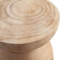 BINK Table D'appoint En Bois ø28cm -Meubles Soldes Magasin tabouret bois 28cm woood bink 2