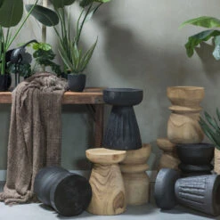 BINK Table D'appoint En Bois ø28cm