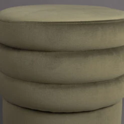 ADITI Tabouret Rond En Velours ø40cm 12 ADITI Tabouret Rond En Velours ø40cm -Meubles Soldes Magasin tabouret rond velours o40cm aditi dutchbone 2