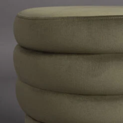 ADITI Tabouret Rond En Velours ø40cm 13 ADITI Tabouret Rond En Velours ø40cm -Meubles Soldes Magasin tabouret rond velours o40cm aditi dutchbone 3