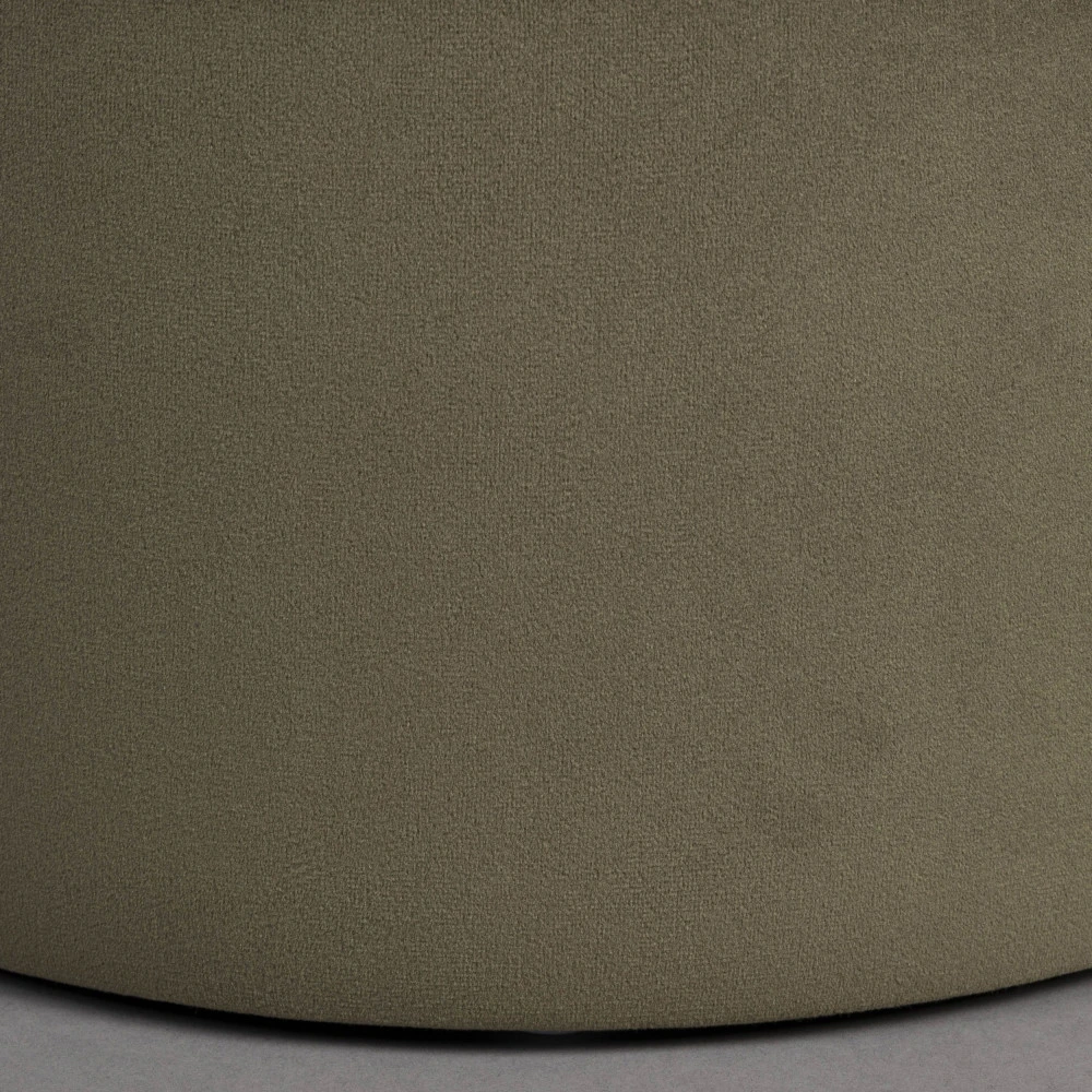 ADITI Tabouret Rond En Velours ø40cm 8 ADITI Tabouret Rond En Velours ø40cm – Image 6