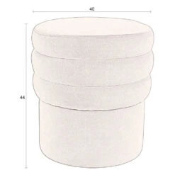 ADITI Tabouret Rond En Velours ø40cm 17 ADITI Tabouret Rond En Velours ø40cm -Meubles Soldes Magasin tabouret rond velours o40cm aditi dutchbone 7