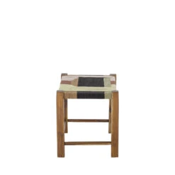 VERDE Tabouret Tissé En Bois Et Jute -Meubles Soldes Magasin tabouret tisse bois jute bloomingville verde 4