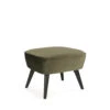 SARA Repose-pieds En Velours -Meubles Soldes Magasin tabouret velours sara