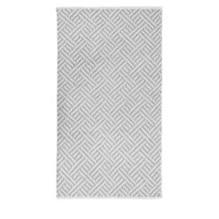 MATARO Tapis De Couloir Gris 100% PET -Meubles Soldes Magasin tapis couloir gris 100 pet house nordic mataro 1