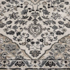 VOGUE Tapis Persan Bleu Gris 15 VOGUE Tapis Persan Bleu Gris -Meubles Soldes Magasin tapis persan bleu gris vogue 3