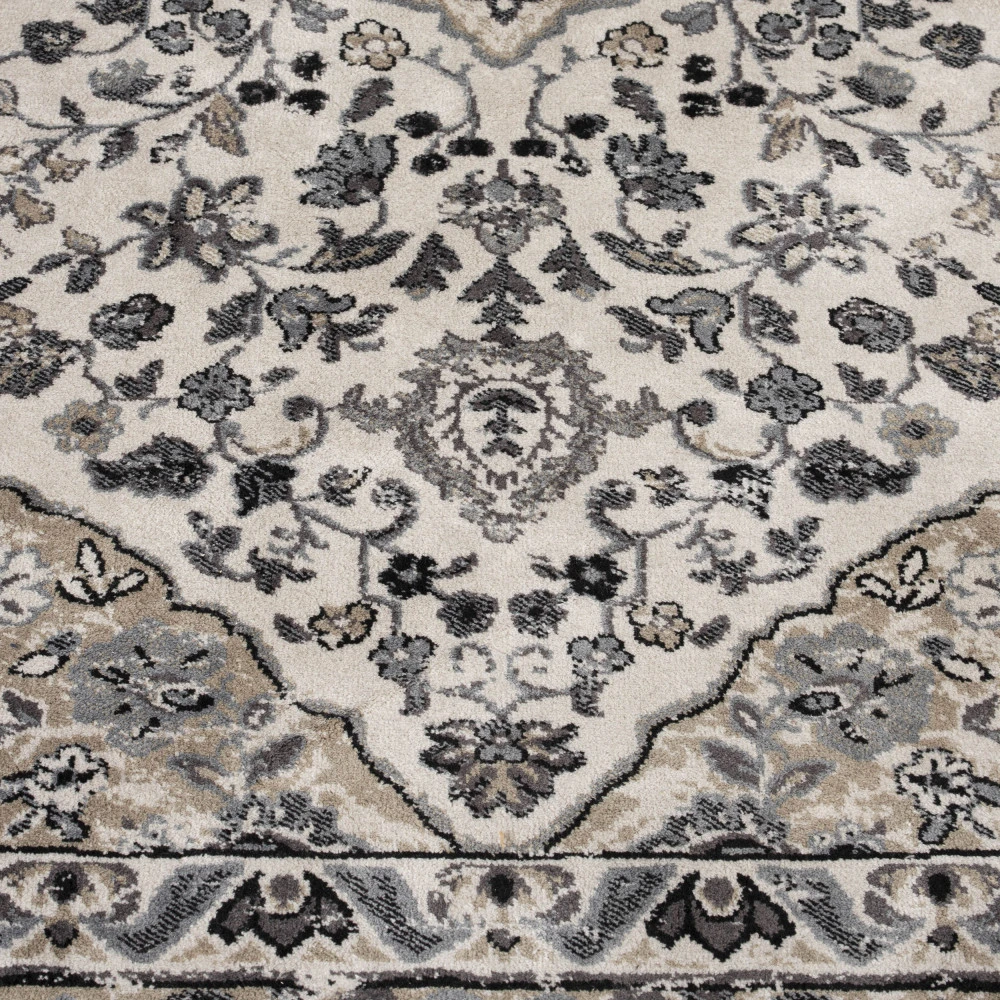 VOGUE Tapis Persan Bleu Gris 6 VOGUE Tapis Persan Bleu Gris – Image 4