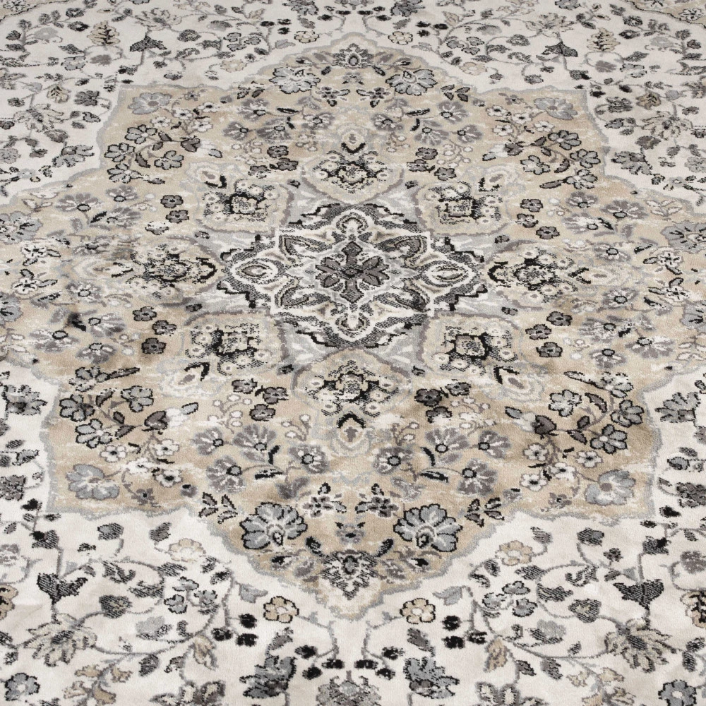 VOGUE Tapis Persan Bleu Gris 8 VOGUE Tapis Persan Bleu Gris – Image 6