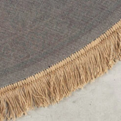 RAZ Tapis Persan Rouge à Franges -Meubles Soldes Magasin tapis persan rouge franges raz 7