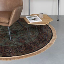 RAZ Tapis Persan Rouge à Franges -Meubles Soldes Magasin tapis persan rouge franges raz 9