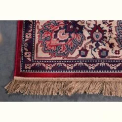 OLD BID Tapis De Salon Persan Rouge -Meubles Soldes Magasin tapis persan rouge old bid 4