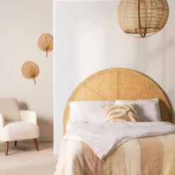 MUNDA Tête De Lit En Cannage L145cm