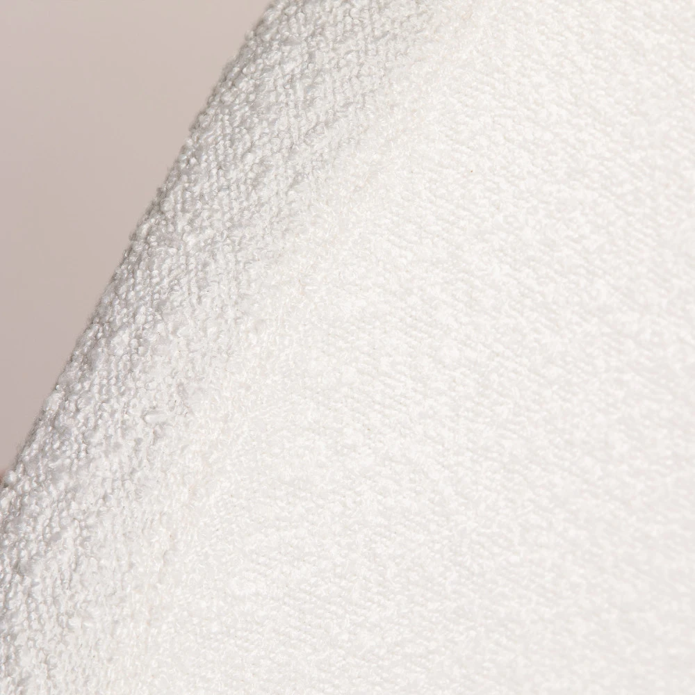 NOUSSA Tête De Lit En Tissu Bouclette Demi-lune L150cm 8 NOUSSA Tête De Lit En Tissu Bouclette Demi-lune L150cm – Image 6