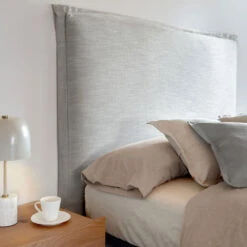 TANIT Tête De Lit En Lin 200x100cm -Meubles Soldes Magasin tete lit lin 200x100cm kave home tanit 6