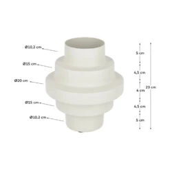 VELIA Vase Contemporain -Meubles Soldes Magasin vase contemporain velia kave home 8