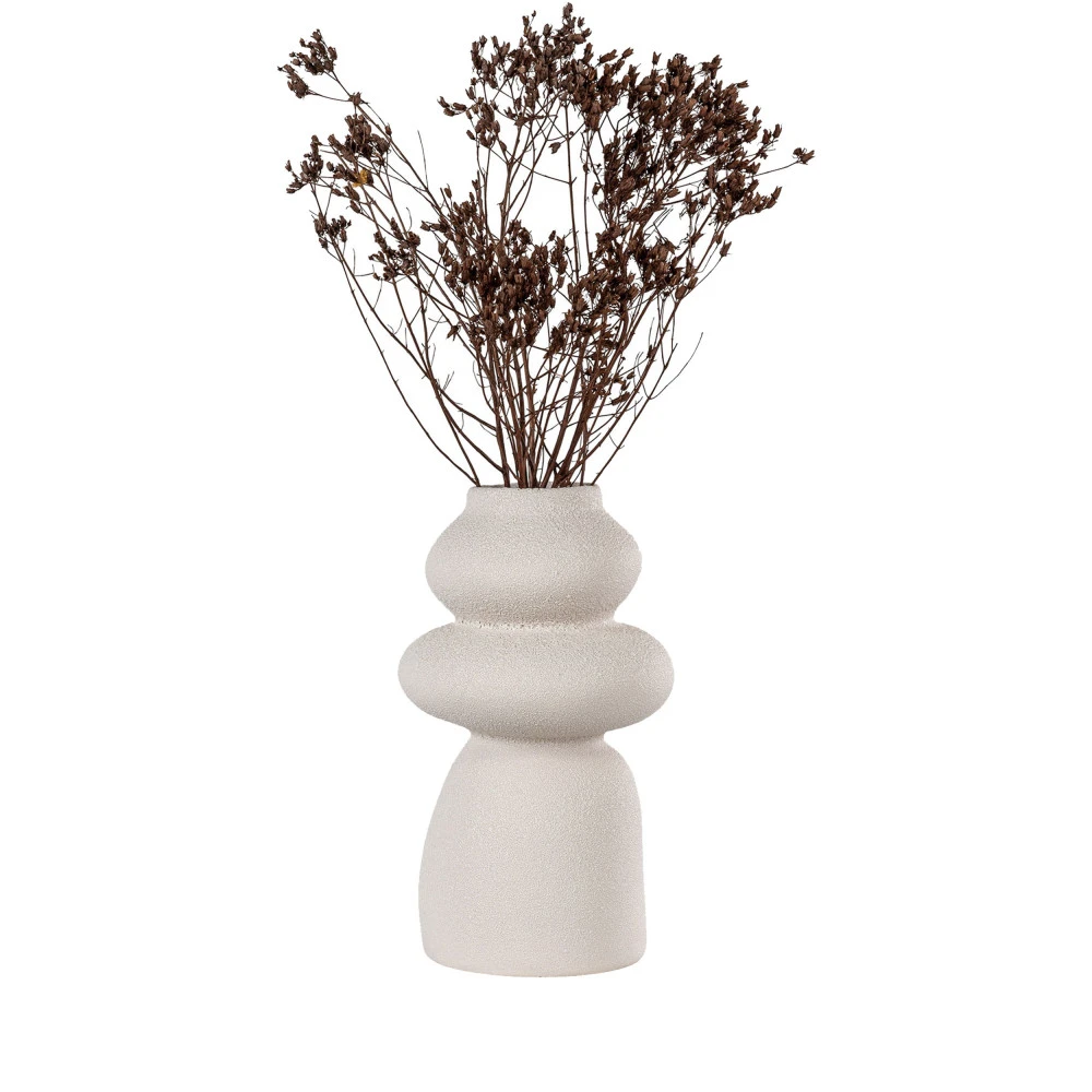 NOSARA Vase De Forme Organique En Grès H26,5cm 6 NOSARA Vase De Forme Organique En Grès H26,5cm – Image 4
