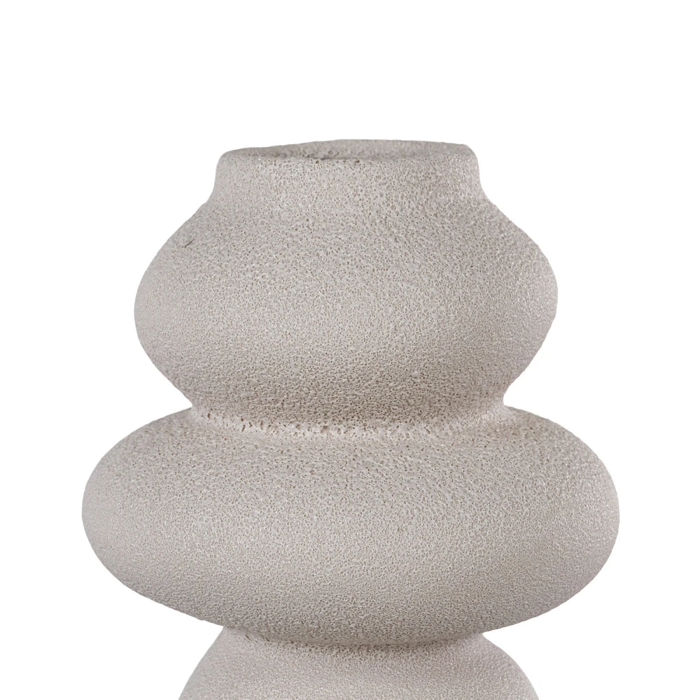 NOSARA Vase De Forme Organique En Grès H26,5cm 7 NOSARA Vase De Forme Organique En Grès H26,5cm – Image 5