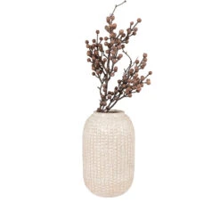 RIVAS Vase En Grès H25,5cm -Meubles Soldes Magasin vase en gres h255cm house nordic rivas 2