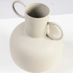 MASSA Vase Décoratif Finition Poudrée ø21cm -Meubles Soldes Magasin vase finition poudree 28cm drawer massa 4