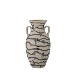 OHANA Vase En Grès Céramique ø16cm -Meubles Soldes Magasin vase gres ceramique o16cm bloomingville ohana 1