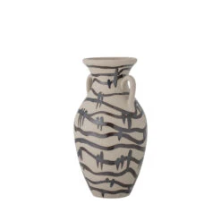 OHANA Vase En Grès Céramique ø16cm -Meubles Soldes Magasin vase gres ceramique o16cm bloomingville ohana 2