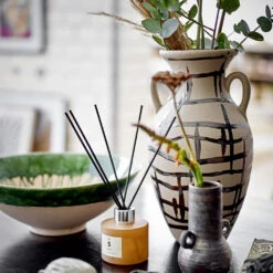 OHANA Vase En Grès Céramique ø16cm -Meubles Soldes Magasin vase gres ceramique o16cm bloomingville ohana 3