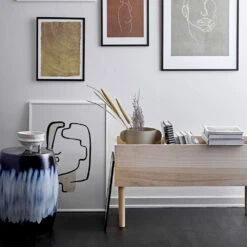 IRIE Vase En Métal H29cm -Meubles Soldes Magasin vase metal h29cm bloomingville irie 2