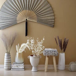 BERICAN Vase En Terre Cuite H40cm -Meubles Soldes Magasin vase terre cuite h40cm bloomingville berican 4