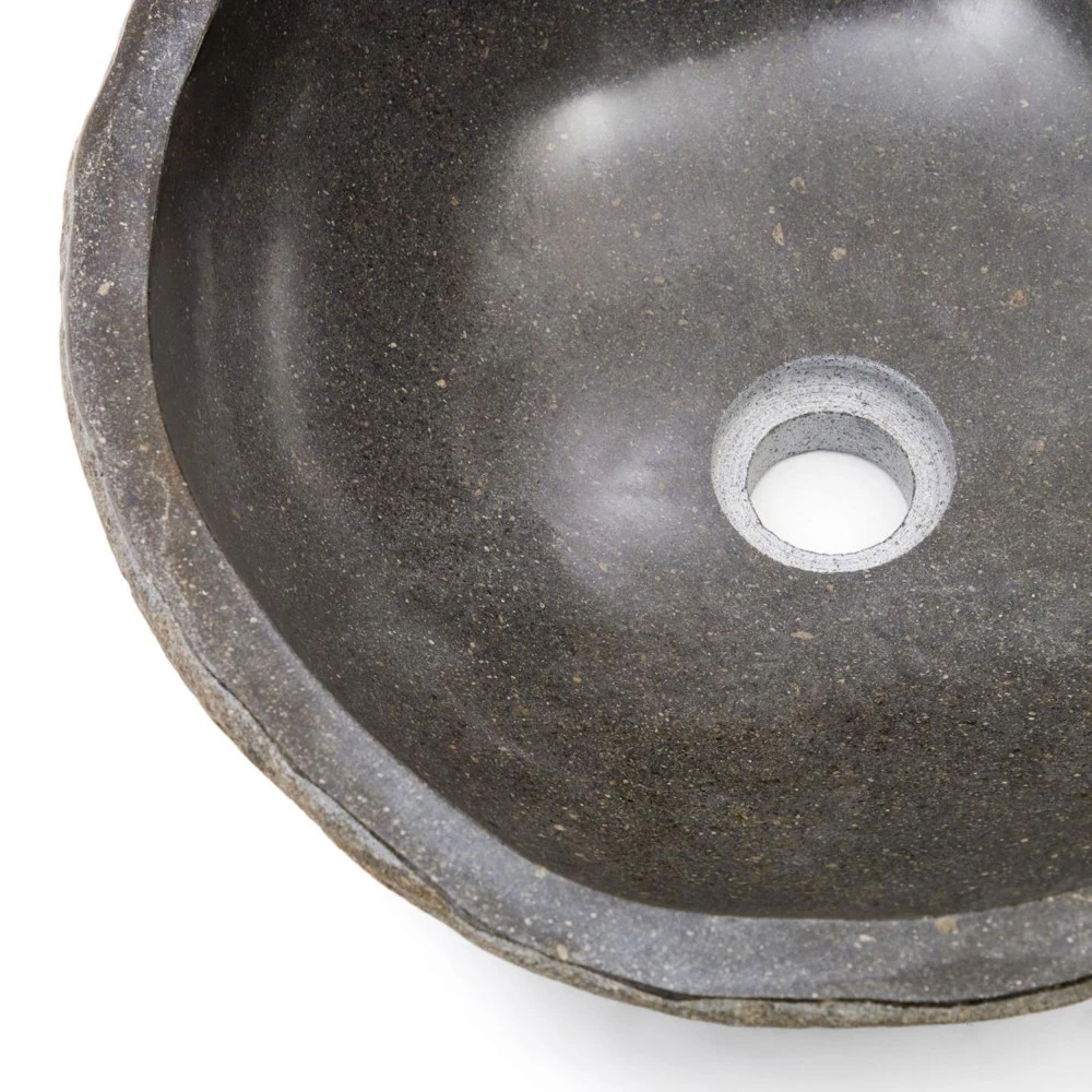 TETSU Vasque En Pierre ø40cm 6 TETSU Vasque En Pierre ø40cm – Image 4