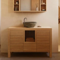 TETSU Vasque En Pierre ø40cm 16 TETSU Vasque En Pierre ø40cm -Meubles Soldes Magasin vasque en pierre 40cm kave home tetsu 5