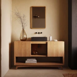 DELINA Vasque En Terrazzo 40x45cm -Meubles Soldes Magasin vasque en terrazzo 40x45cm kave home delina 5