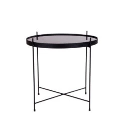 VENEZIA Table Basse En Verre Et Métal ø48xh48cm 14 VENEZIA Table Basse En Verre Et Métal ø48xh48cm -Meubles Soldes Magasin venezia table basse verre metal house nordic 11