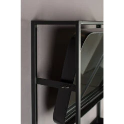 LANGRES Vestiaire D'entrée Avec Miroir En Métal Et Cannage -Meubles Soldes Magasin vestiaire d entree avec miroir en metal et cannage dutchbone langres 6