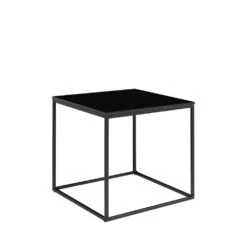 VITA Bout De Canapé En Métal Et Bois -Meubles Soldes Magasin vita bout canape metal bois house nordic 2