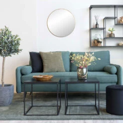 VITA Bout De Canapé En Métal Et Bois -Meubles Soldes Magasin vita bout canape metal bois house nordic 6