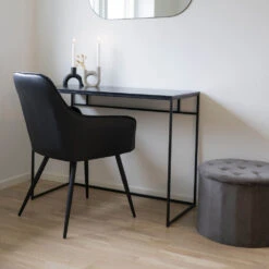 VITA Bureau En Bois Et Métal L100cm -Meubles Soldes Magasin vita bureau bois metal l100cm house nordic 6