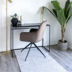 VITA Bureau En Bois Et Métal L100cm -Meubles Soldes Magasin vita bureau bois metal l100cm house nordic 9