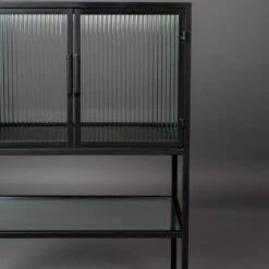 BOLI Vitrine 2 Portes En Métal Et Verre Trempé 90x60cm 16 BOLI Vitrine 2 Portes En Métal Et Verre Trempé 90x60cm -Meubles Soldes Magasin vitrine 2 portes metal verre trempe 90x60cm dutchbone boli 4