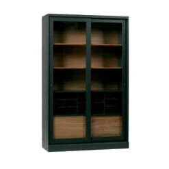 JAMES Vitrine En Bois -Meubles Soldes Magasin vitrine bois woood james 3