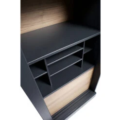 JAMES Vitrine En Bois -Meubles Soldes Magasin vitrine bois woood james 5