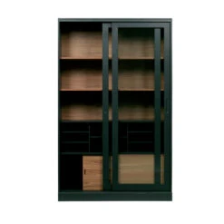 JAMES Vitrine En Bois -Meubles Soldes Magasin vitrine bois woood james 8