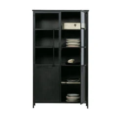 EXHIBIT Vitrine En Métal -Meubles Soldes Magasin vitrine metal noir bepurehome exhibit 4